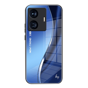 适用VIVOS15e手机壳新款玻璃防摔保护套S15e硅胶软边小众全包网红潮牌男女时尚个性创意高级感渐变简约外壳