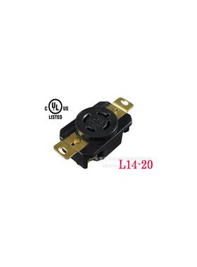原装进口LKEW台湾隆光埋入式暗装工业插座LK-2421F 20A 250V