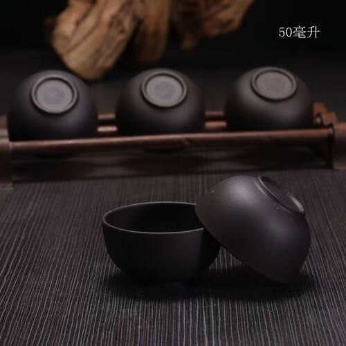 紫砂茶杯个人专用杯主人杯品茗杯家用水杯子功夫茶杯一口杯泡茶杯