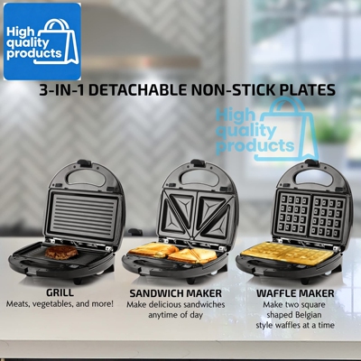 Sandwich maker waffle maker 三明治华夫饼帕尼尼土司面包早餐机