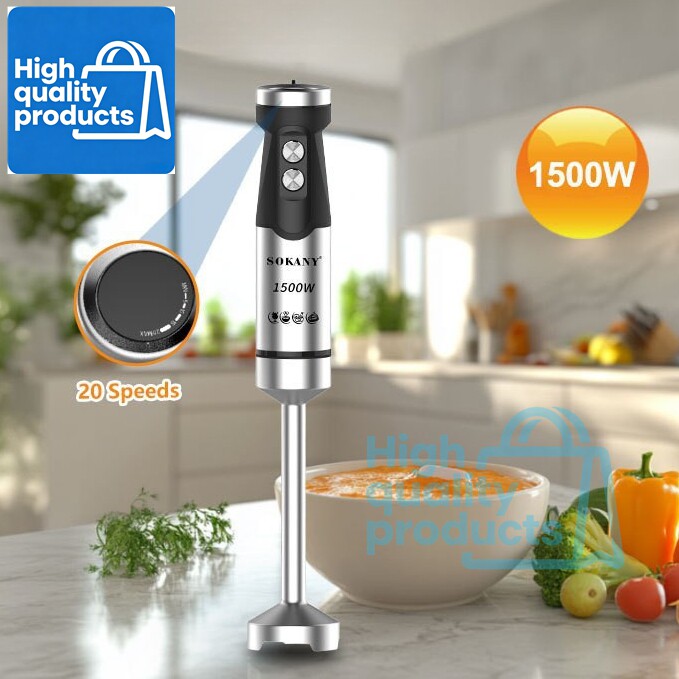 1500w hand blender food processor English version英文料理棒