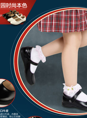 深圳学生哥礼服黑皮鞋女童上鞋鞋