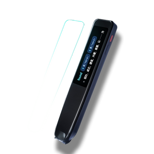 网易有道词典笔X5贴膜X5PLUS点读笔保护膜2.97寸翻译笔保护套有道X5非钢化膜扫描笔硅胶套收纳盒壳防爆高清