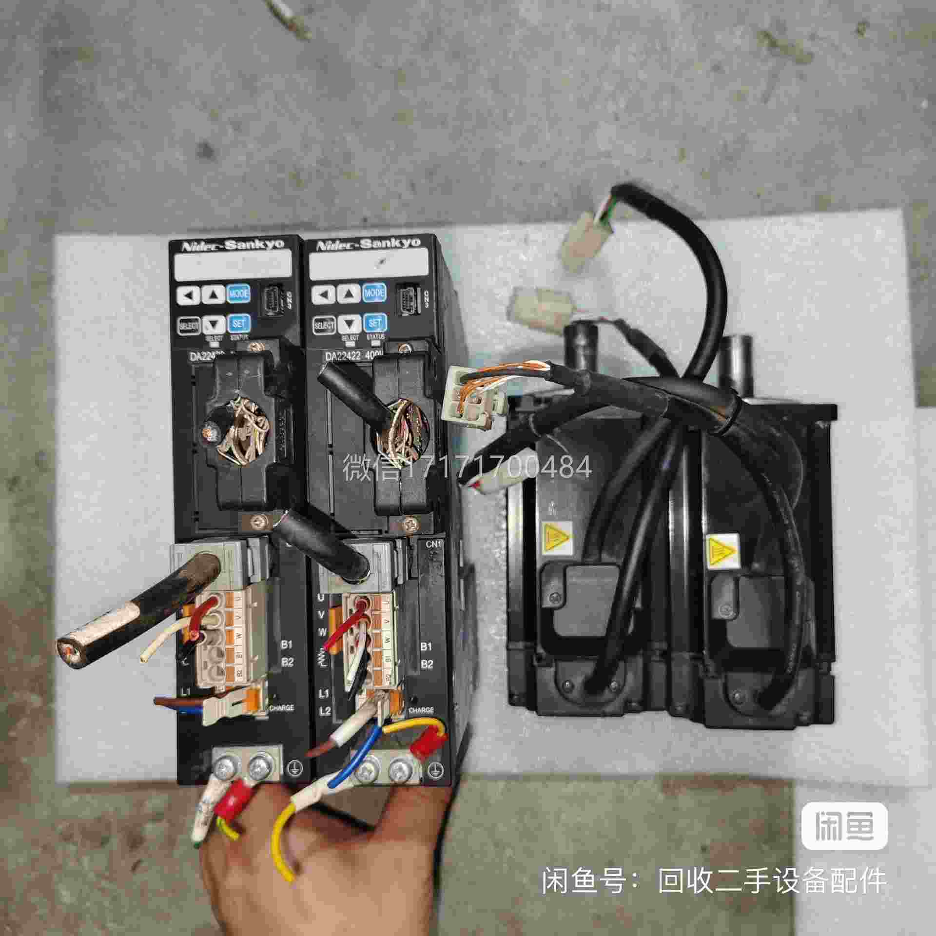 议价-+2套三协240W伺服，0驱动器DA2422++电机MZ40