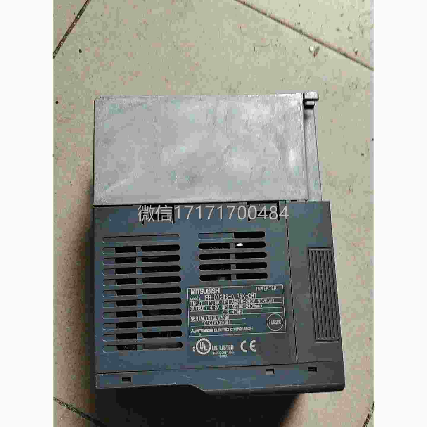 议价--变7频器D2S0.75K拆0机变频器外观新实图