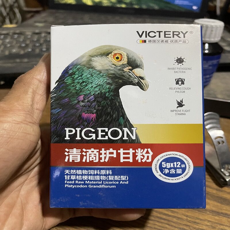 汉诺威赛信鸽鹦鹉清理口黄毛滴虫