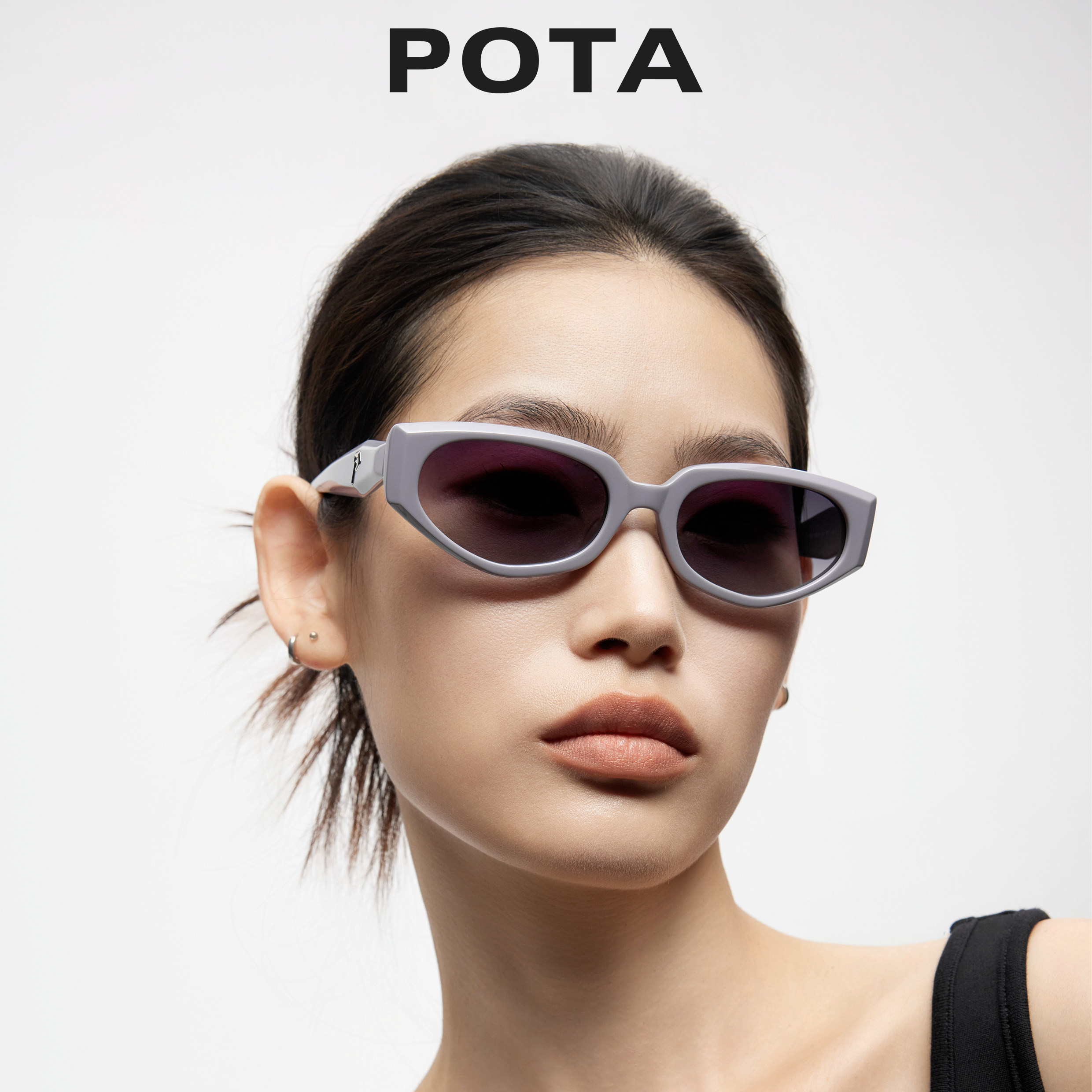 POTA猫眼时尚防晒女士太阳镜