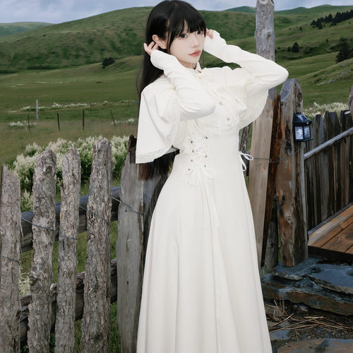 MuggleStudio原创斗篷长裙