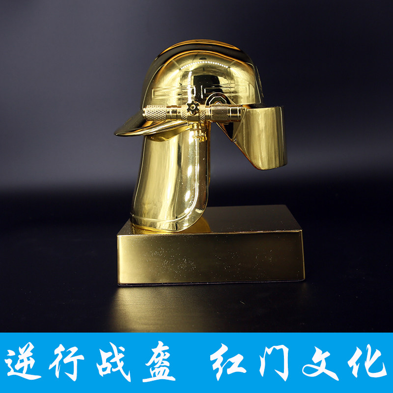 逆行者消防灭火送战友摆件纪念品
