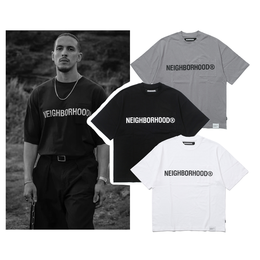 现货 NEIGHBORHOOD 日系复古重磅vintage 宽松 city boy短袖T恤
