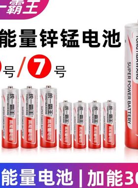5号7号碳性电池空调电视遥控儿童玩具密码锁高功耐用统一电池电配