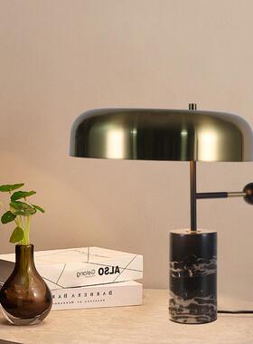 后现代北欧简约大理石软装样板房会所客厅书房设计师创意艺术台灯