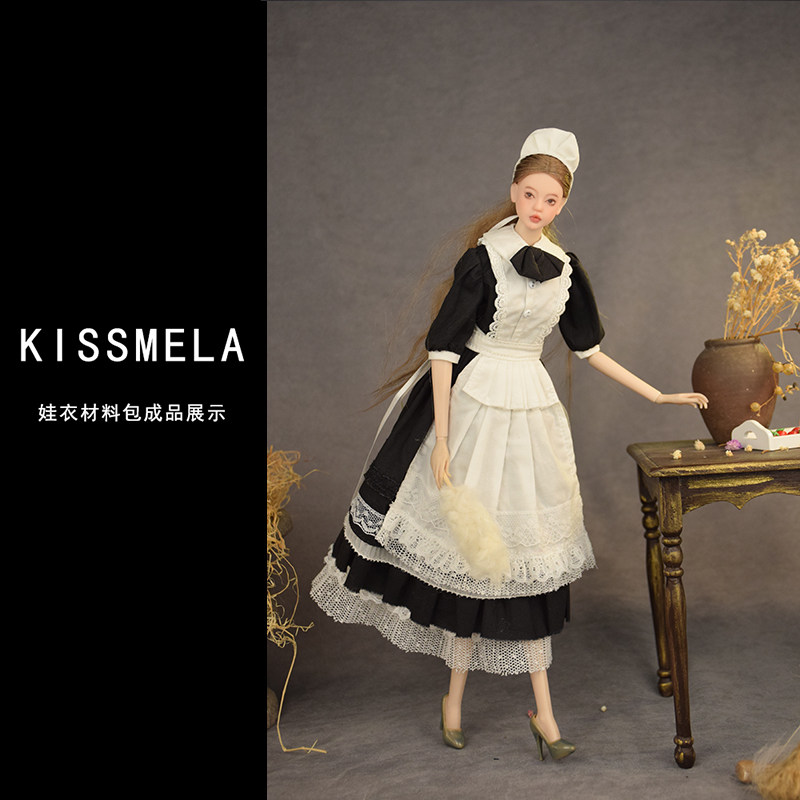 女仆服娃衣材料包KISSMELA手工