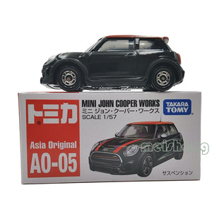 TOMY多美卡TOMICA合金小车AO-05亚洲限定款MINI库柏小轿车
