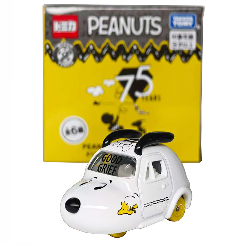 TOMICA多美卡合金车模型迪士尼史努比75周年纪念诞生限定【现货】