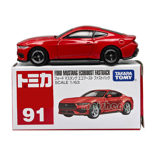 多美卡合金汽车91号野马