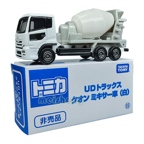 TOMICA多美卡稀有特注非卖品合金车模混泥土搅拌机挖掘机工程车