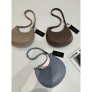 捡漏！淘到国外500+小众月牙腋下包 斜挎包S073