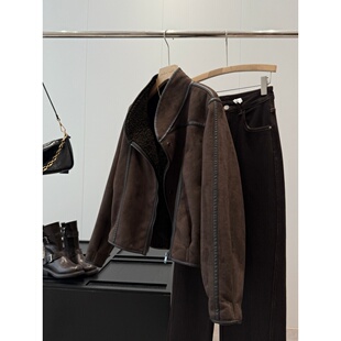 捡漏 淘到门店849双面不规则立领夹克外套T827