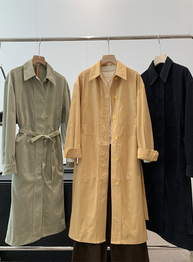 捡漏！100棉！门店599初秋工装风衣外套S413