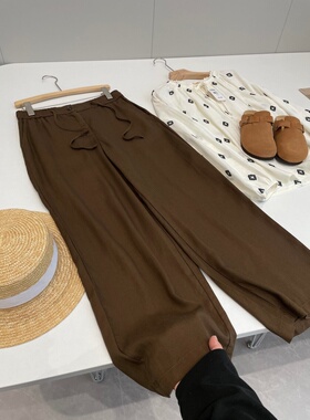 好货速入！莱赛尔+亚麻！国外门店700+度假风休闲裤U110