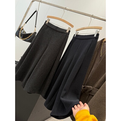 捡漏！11.7绵羊毛！红人店256+八分毛呢阔腿裤T926