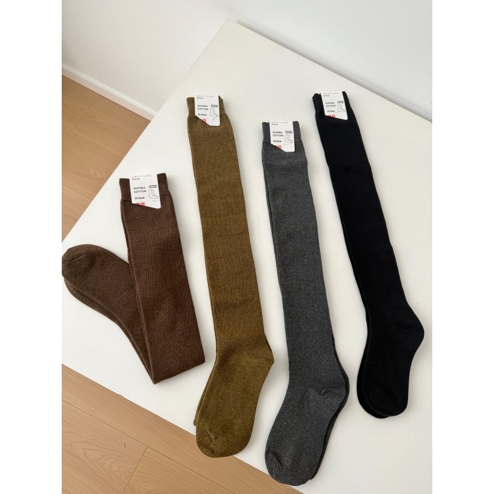 捡漏！棉混纺！门店39多一双～miu系针织过膝袜T890,女士内衣/男士内衣/家居服,长筒袜,淘宝优惠券,粉丝福利购,淘宝优惠卷