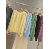 同品质359 羊毛羊绒 高性价比 拉绒毛衣Y554