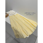 门店319 省两百多 柜子新款 棉质半身长裙Q356