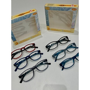 简约大气老花镜Y450 国外门店159 捡漏 一组3副