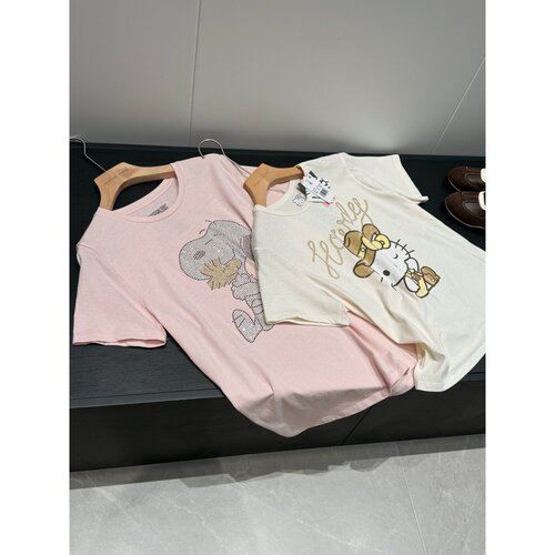 捡漏！省一百多！国外商场200+烫钻T恤U681