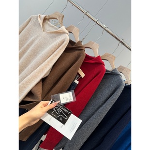 T790 连帽针织衫 100绵羊毛 无缝一体工艺～同品质249