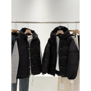 子可拆卸连帽棉服S483 袖 捡漏 淘到国外商场188