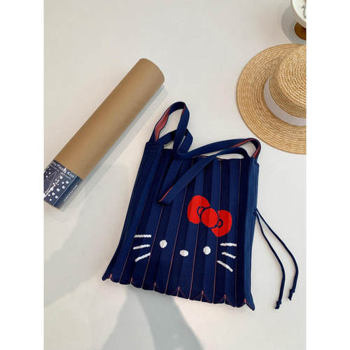 迷你手提单肩包小包褶皱风琴包