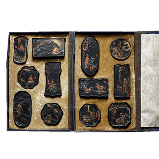 胡开文徽墨油烟墨松烟墨药墨老墨套装墨集锦墨礼品墨礼盒装墨墨块墨条墨锭墨汁国画书法专用文房四宝学生用墨