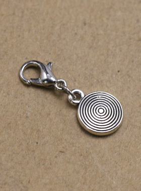 eBay专区 藏医合金龙虾扣+迷宫吊坠 手链脚踝链挂件吊坠 饰品配件