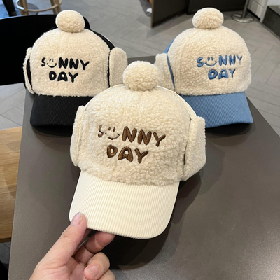儿童帽子冬季护耳雷锋帽保暖