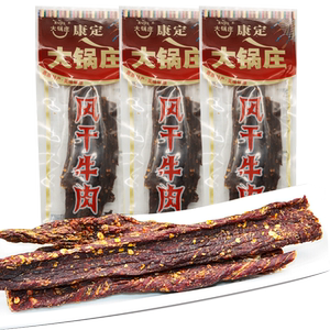 康定风干牛肉干大锅庄散装500g
