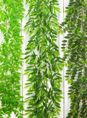 仿真藤条花藤蔓假花绿植树叶装饰