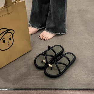 拖鞋 外穿2026年高级新款 爆款 凉拖鞋 防滑百搭沙滩轻便时尚 罗马凉鞋