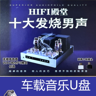 HIFI音质十大发烧男声赵鹏 王闻 陈宁 钟志刚 刘嘉佳 车载音乐U盘