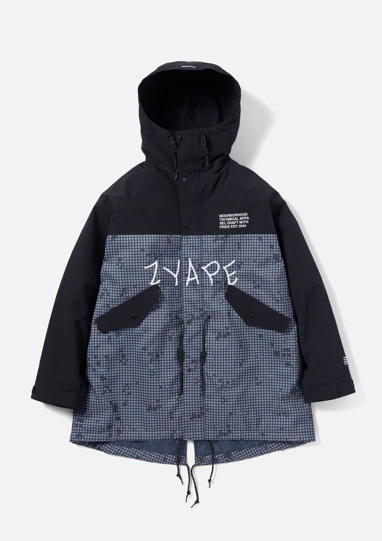 NEIGHBORHOOD CAMOUFLAGE M-51 COAT NBHD连帽防水冲锋夹克