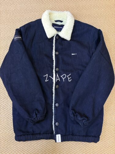 DESCENDANT COLLIER DENIM JACKET 蓝染羊羔绒牛仔夹克