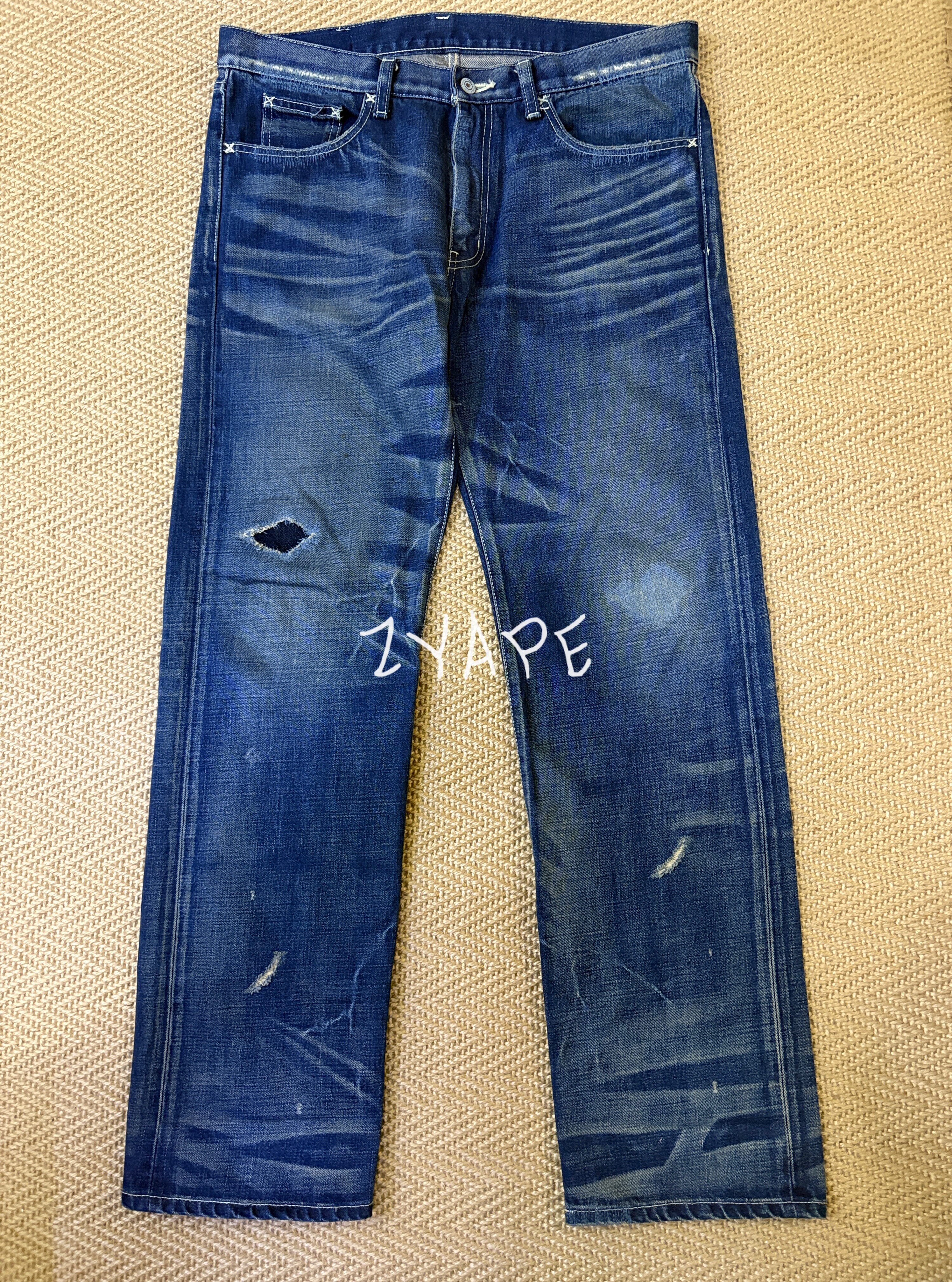 Neighborhood 05 linghtning nbhd闪电水洗破坏牛仔裤