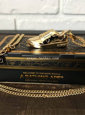 BAPE会员限定STA板鞋男女项链