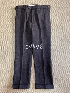 雪花羊毛混纺九分裤 VISVIM WOOL MELANGE CORNELL SLACKS
