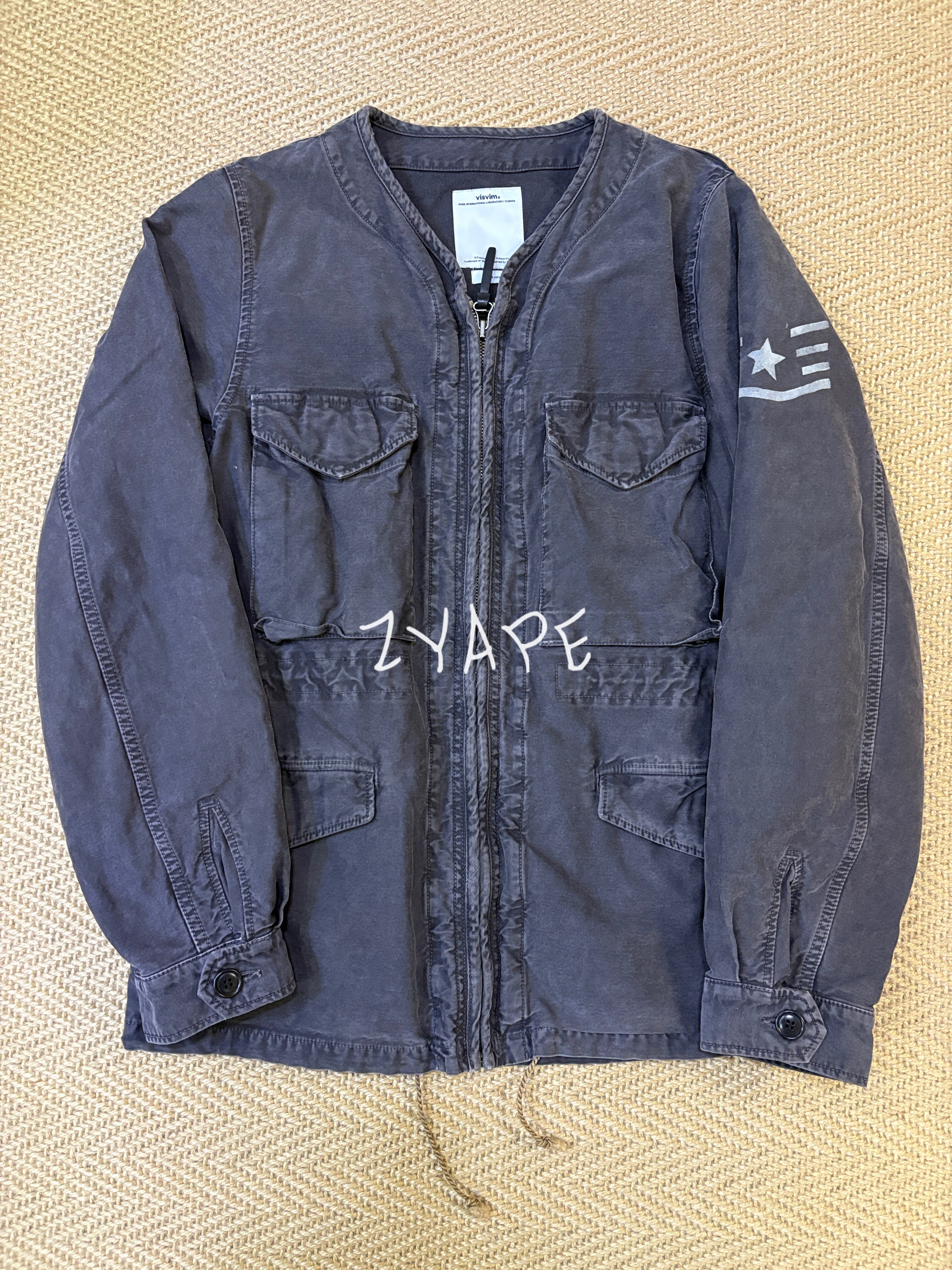 VISVIM RESERVES JACKET 17AW四袋拉链水洗重磅夹克