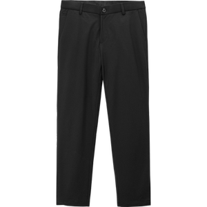 海一家保暖舒适休闲裤冬季直筒基础简约中年男士羽绒裤