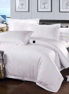 Hotel special bed sheets quilt cover one-piece set hotel被a