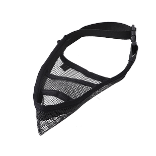 狗狗洗澡防咬嘴套小狗防乱叫防乱吃可调节喝水宠物透气网格狗嘴罩